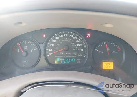 2002 Chevrolet Impala из США, поврежденный, VIN 2G1WF52E129296761